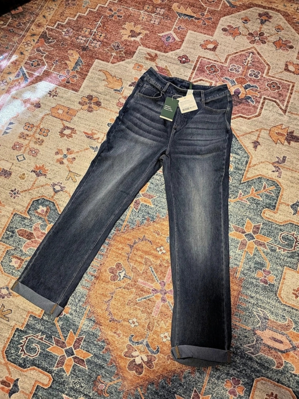 Halara Flex Women's Straight Leg Jeans Blue Size S NWT